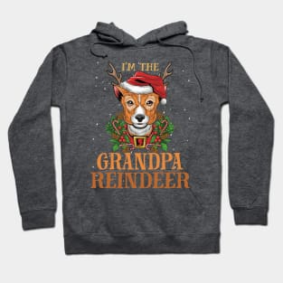 Im The Grandpa Reindeer Christmas Funny Pajamas Funny Christmas Gift Hoodie